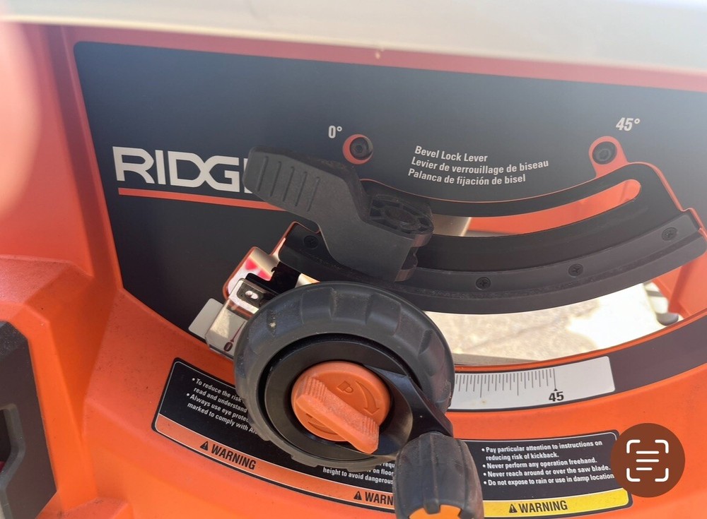 Ridgid Table Saw