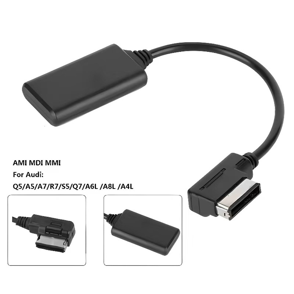 Bluetooth USB AUX Audio Cable Adapter Wireless Module For Benz GL ML CLS SLK GLK
