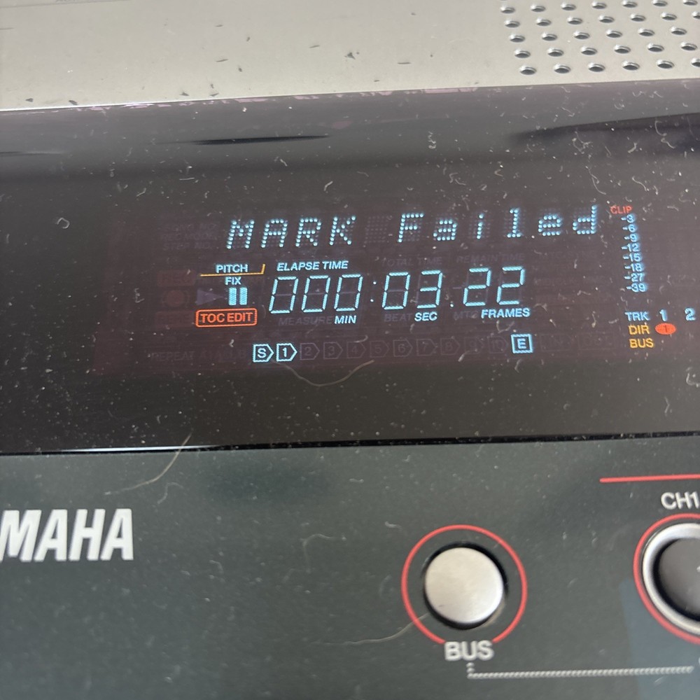 Yamaha MD4S Multitrack Minidisc Recorder 4 Track mixing