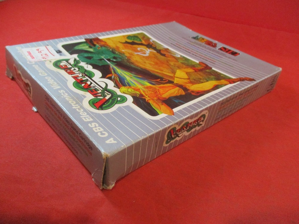Venture Colecovision UK PAL Version EMPTY Box + Manual ONLY (no game)
