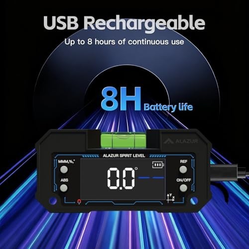 Bluetooth Wireless Digital Level LED Display, App-Controlled Digital Level