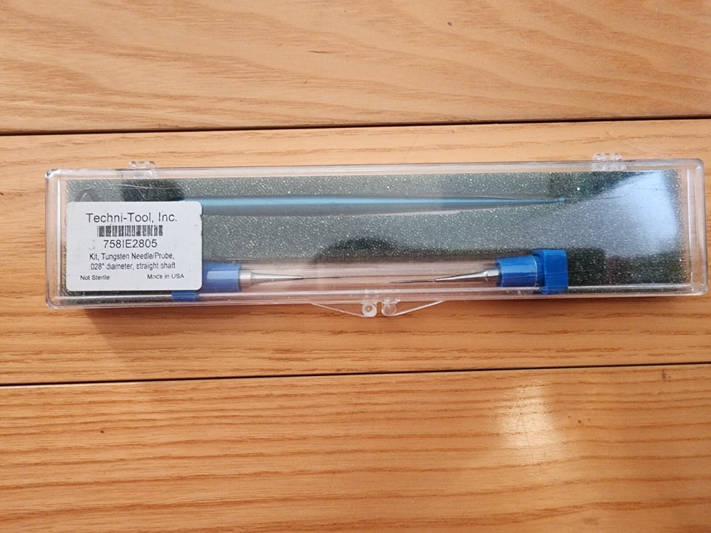 Techni-Tool 758IE2805 - Tungsten Needle/Probe Kit- .28" diameter, 3 Pc