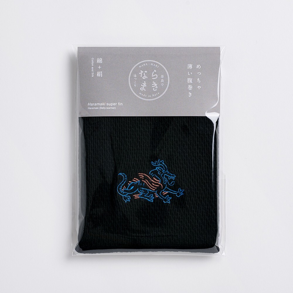 NARAMAKI  Super thin haramaki　series 2: Kitora Tumulus Mural Paintings - Black -