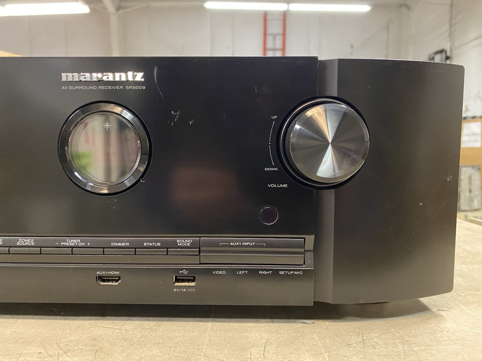 Marantz SR5009 7.2 Channel Home Theater 4K Bluetooth Receive -TESTED - NO REMOTE