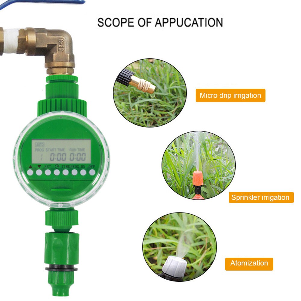 NEW For Garden Watering Timer Digital LCD Automatic Water Timer Timer