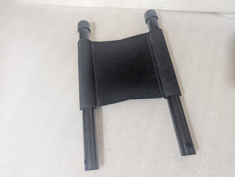 iWalk Back Support Fabric 2 Pole Fit Black Blue Adjust Replacement Part Bracket