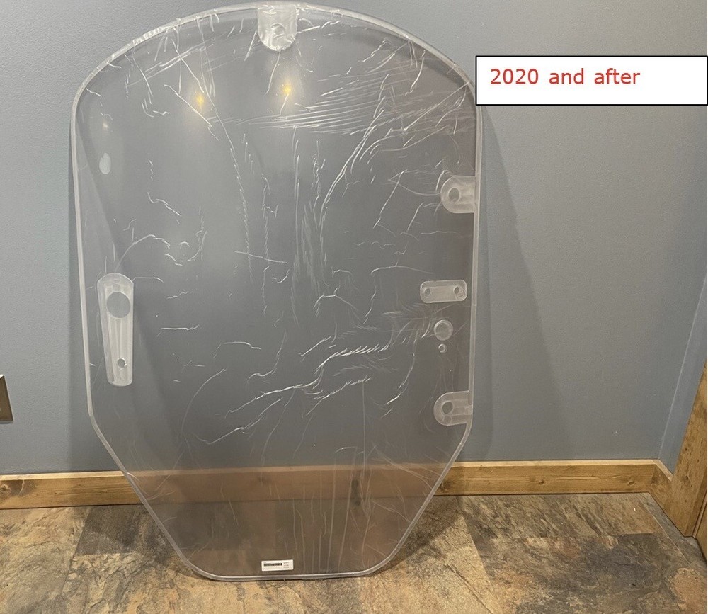 1/2" Polycarbonate Skid Steer Door John Deere G Regular Frame 2019 & Before