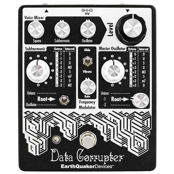 New Earthquaker Devices Data Corrupter Modulated Monophonic Harmonizing Pedal