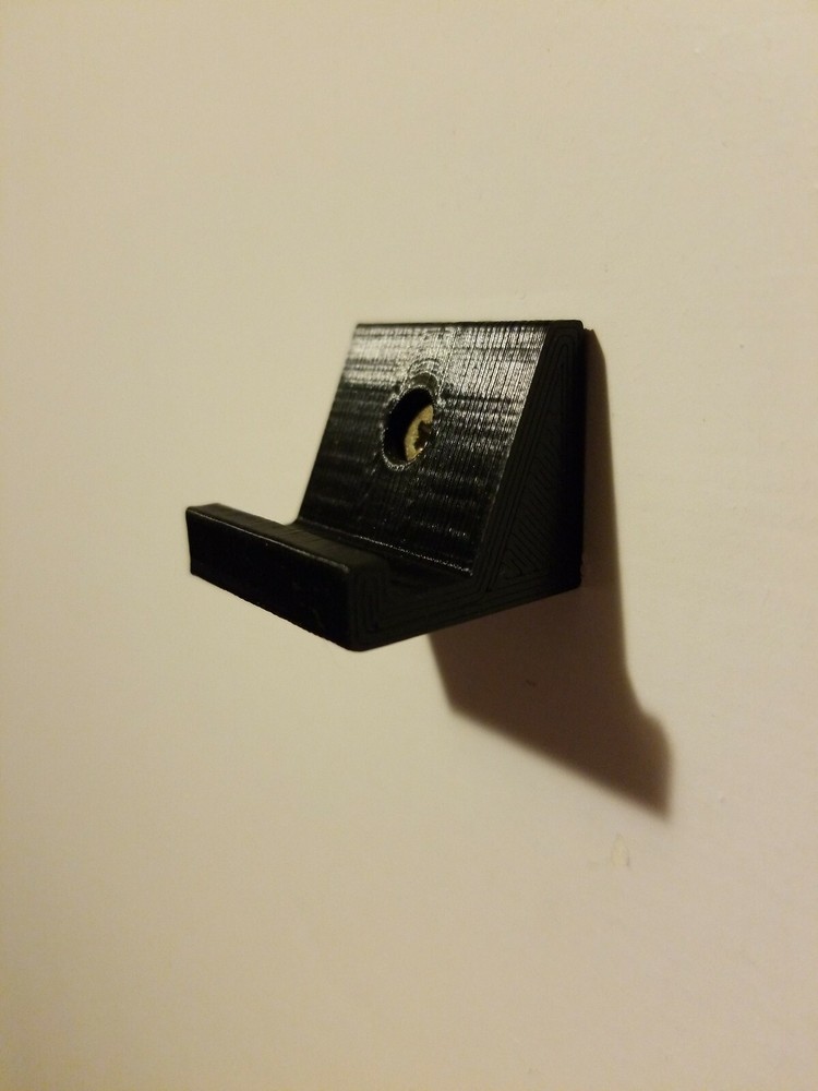 (10) Vinyl Record Wall Mount Display 3D Printed Bracket Hanger (10 pack)