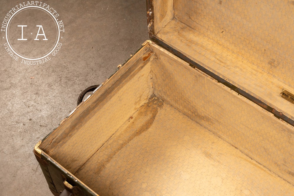 Small Vintage Steamer Trunk
