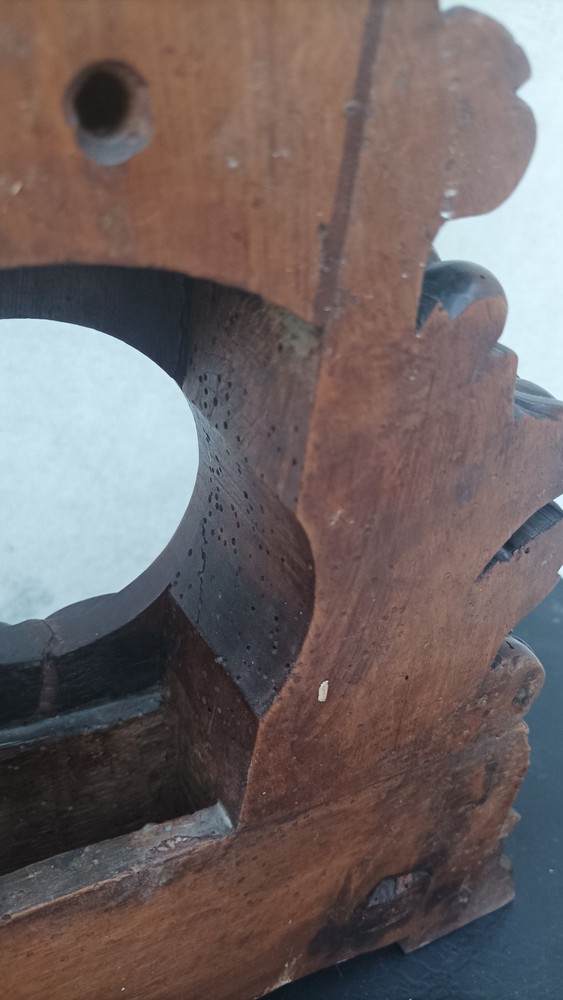 Walnut Clock Case 19th Century