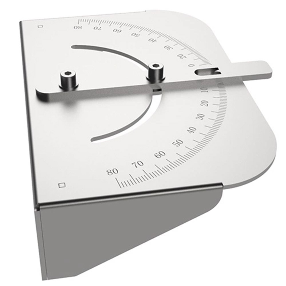 Sheet Metal Bending Tool Auxiliary Doubleside Positioner T-type Angle Push Ruler