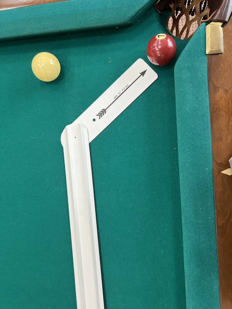Harold Worst Pocket Billiards Angle-Guide—Perfect your cut angles