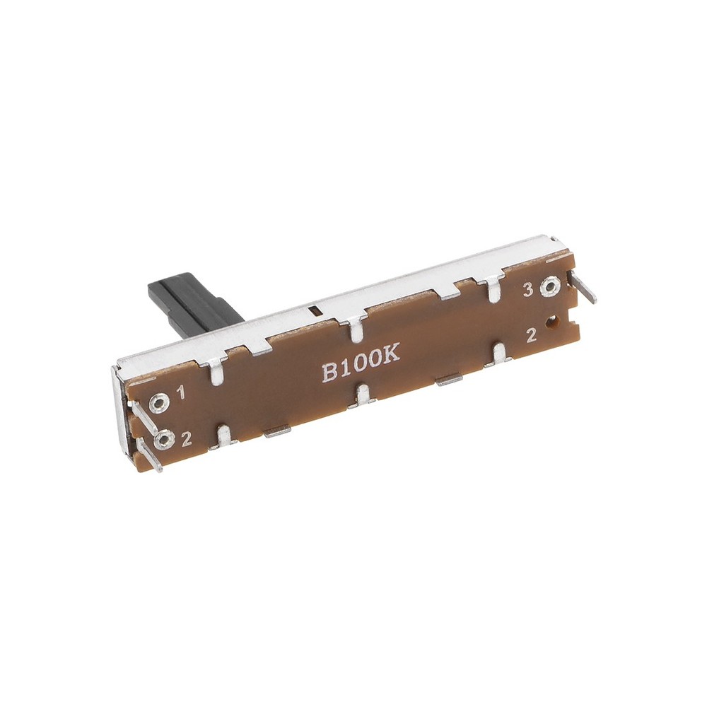 1pcs Variable Resistors 45mm Straight Slide Linear Potentiometer B100K 3pin