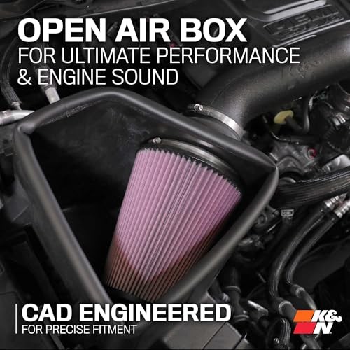 Cold Air Intake System: High-Flow Air Filter, Increase Performance Roto Molded