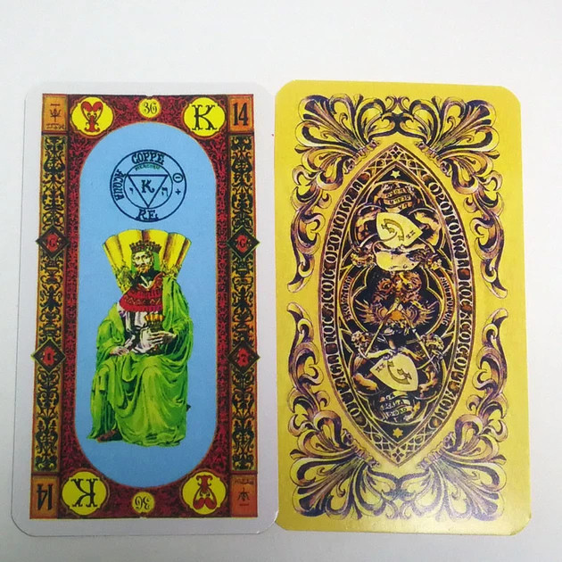 Карты Таро Ступени Золотого Таро + рус. инструкция 78 шт Tarot Desk Cards