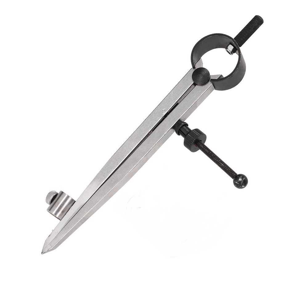 Wing Divider Gauge Carbon Steel Adjustable Angle Lockable Scribing Tool For