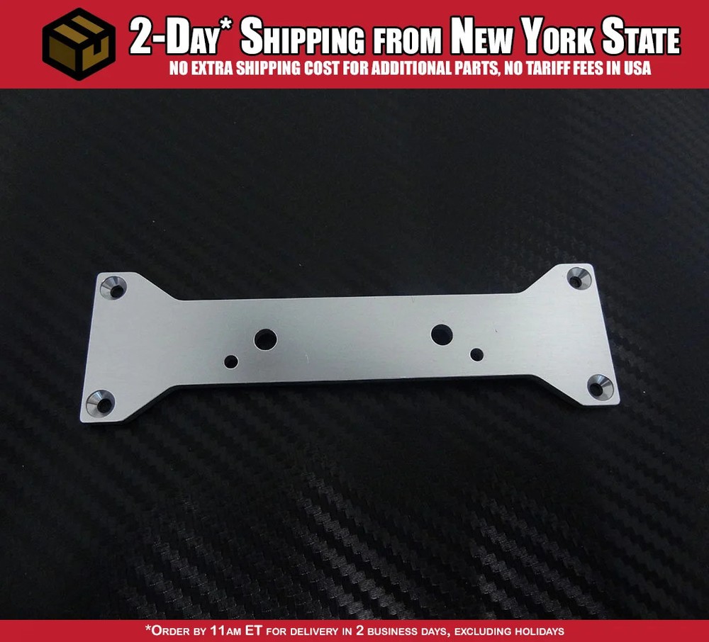 QS Electric Dragster CNC Brake Cable Splitter Mount