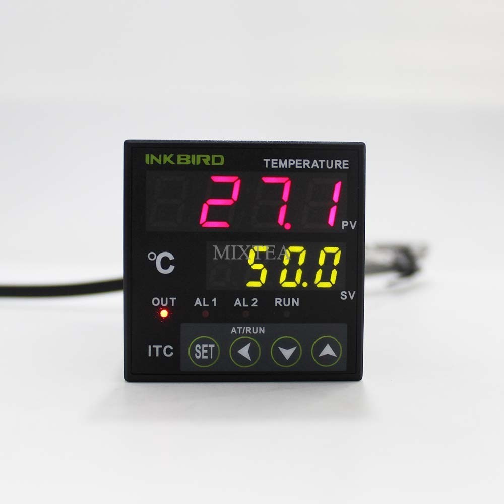 AC100-240V Dual Digital PID Temperature Control Controller INKBIRD ITC-100RH