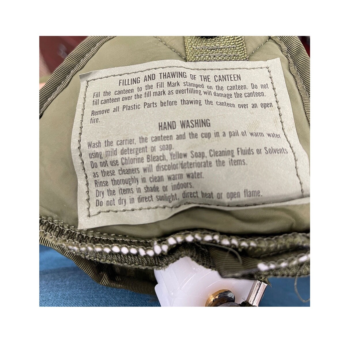 1 QT Nylon Insulated Arctic Canteen Cover Military Issue - New