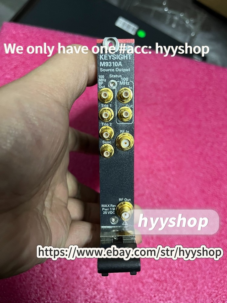 1pcs Keysight M9310A PXIe Vector Signal Generator Source Output Module /hyy