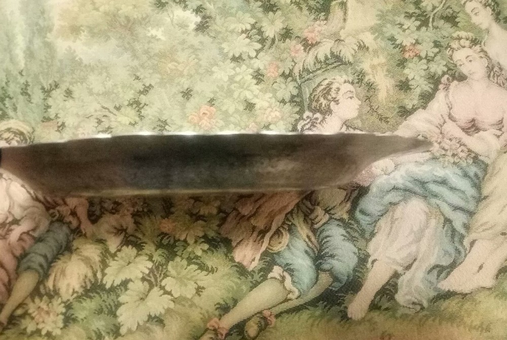 PERSIAN ART EXHIBITION GIGANTIC & MASSIVE ANTIQUE SIGNED SOLID SILVER TRAY