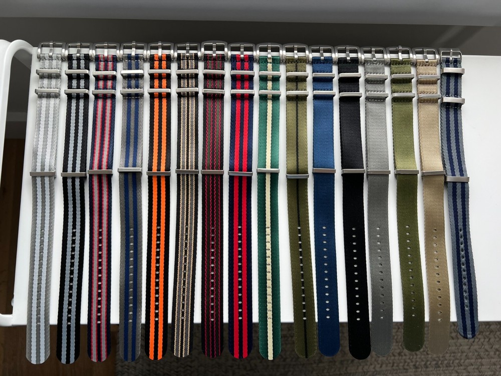 Military Style Straps 20mm