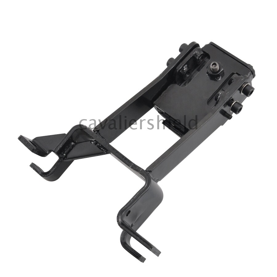 Plug-In Driver Rivet Backrest Black+Mounting Kit For Indian Chief Chieftain 14+