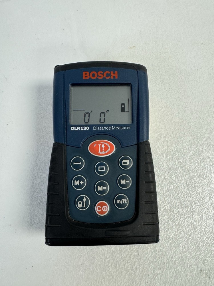 Bosch DLR130 Distance Measurer Tool With Case
