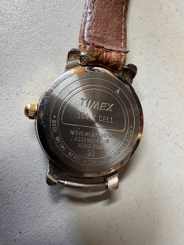 Timex Skeleton Dial Watch 364 T Watch