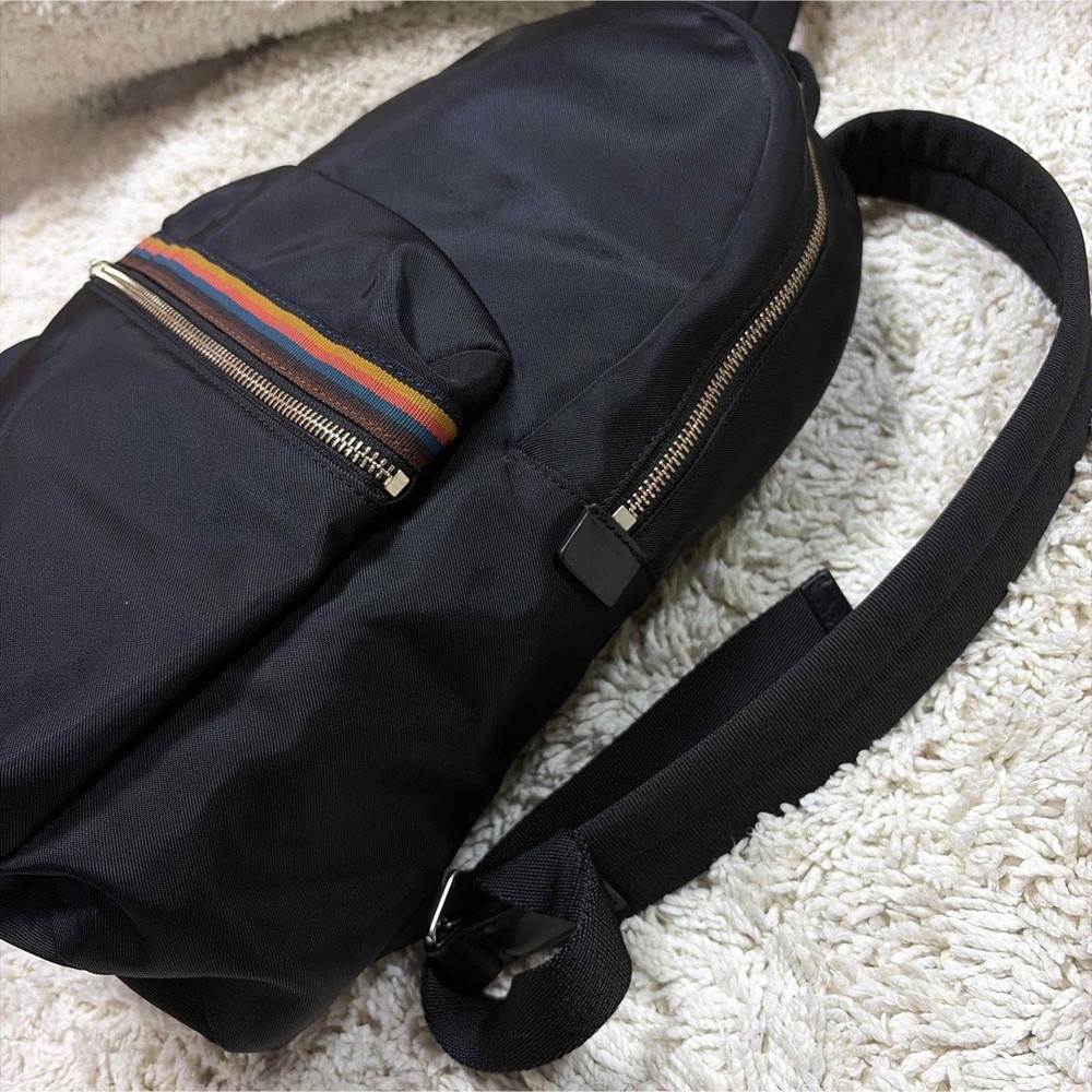 Paul Smith Multistripe Nylon Backpack A4 From Japan