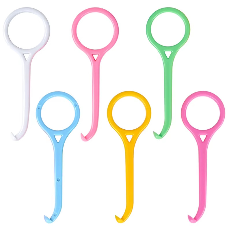 6Pcs Dental Removal Tool Plastic Hook Nice Orthodontic Aligner Remove Invisible