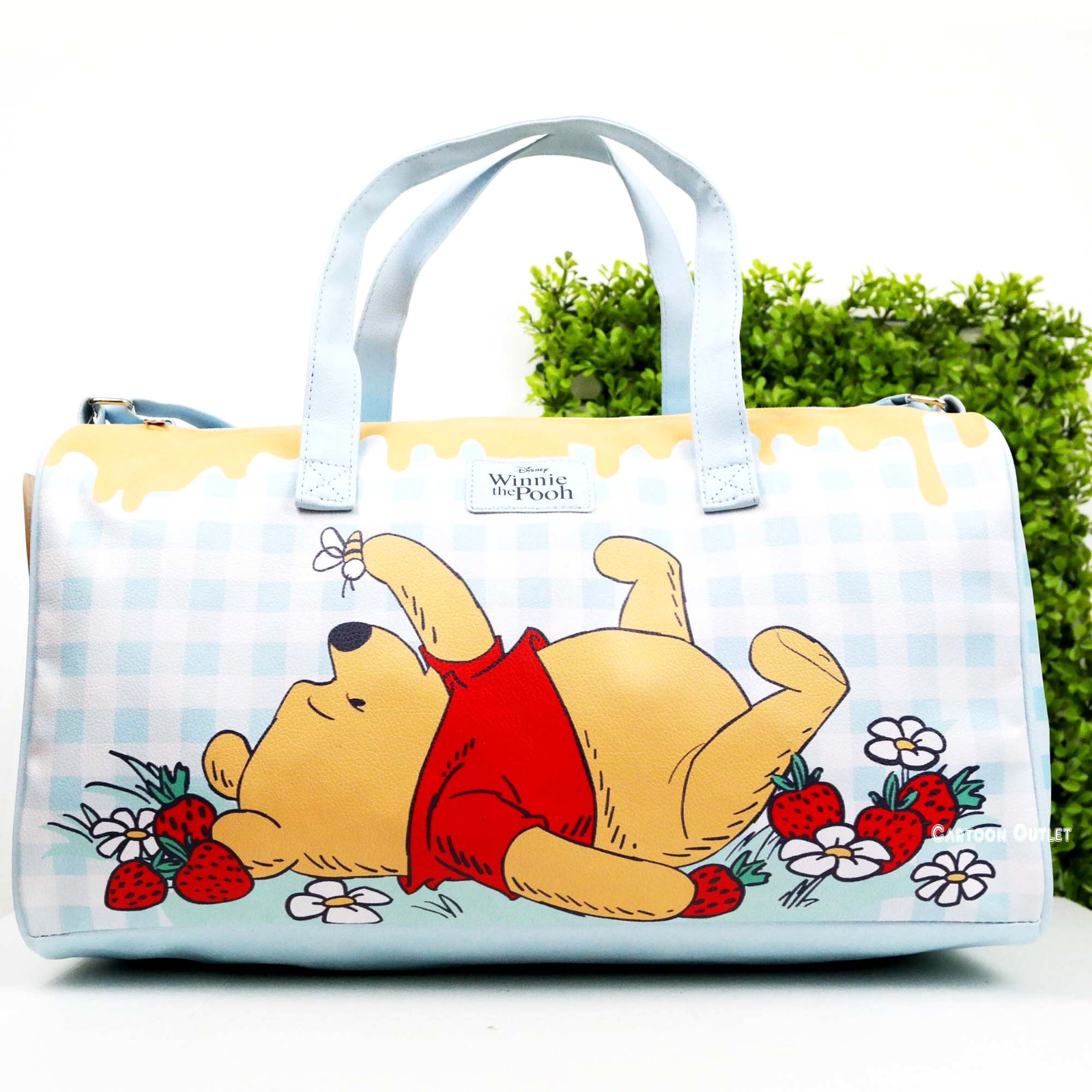 Disney Winnie The Pooh Duffle Bag New Dance Bag Overnight Tote Travel Bag New