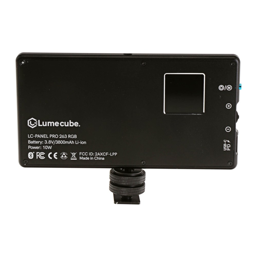 Lume Cube Panel Pro Mark 1 Shoe Mount LED Compact RGB Light Panel
