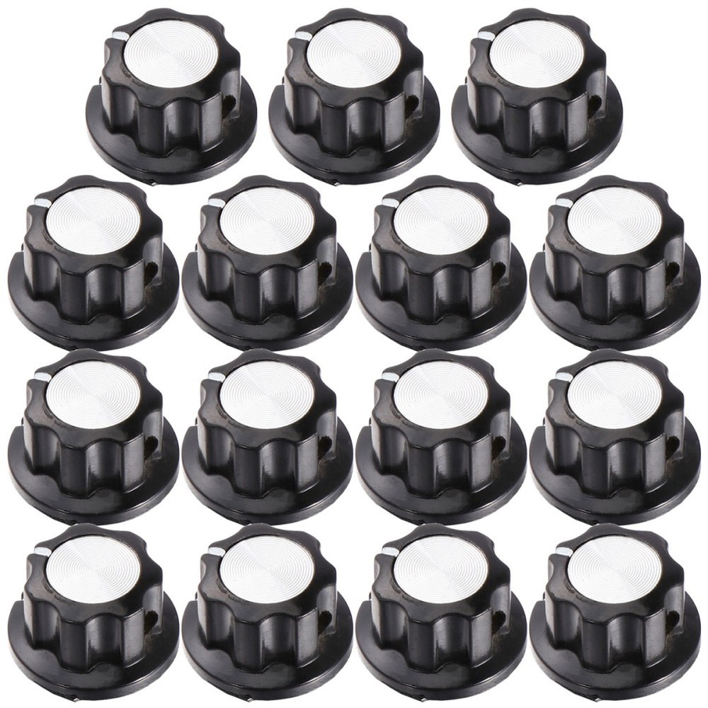 15pcs Guitar Amplifier Knobs Guitar Knobs Bass Control Knob
