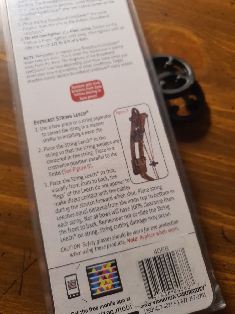 limbsaver split limb dampener Yellow & Black