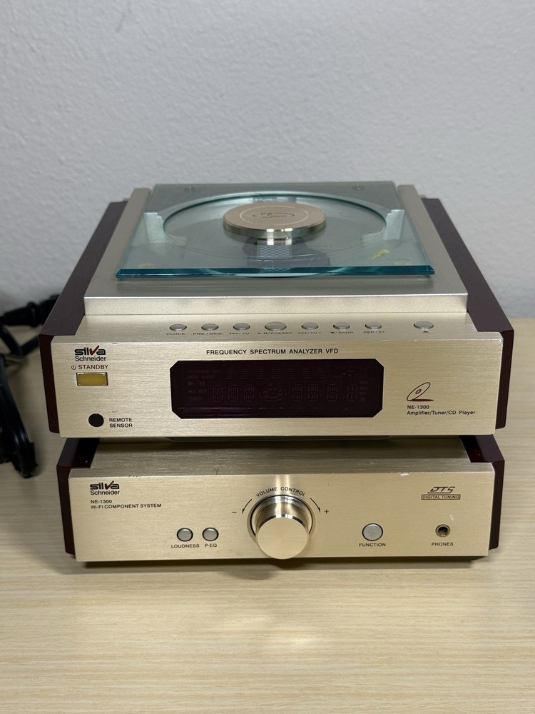 Silva Schneider NE-1300 Mini Hi-Fi Component System, READ, works