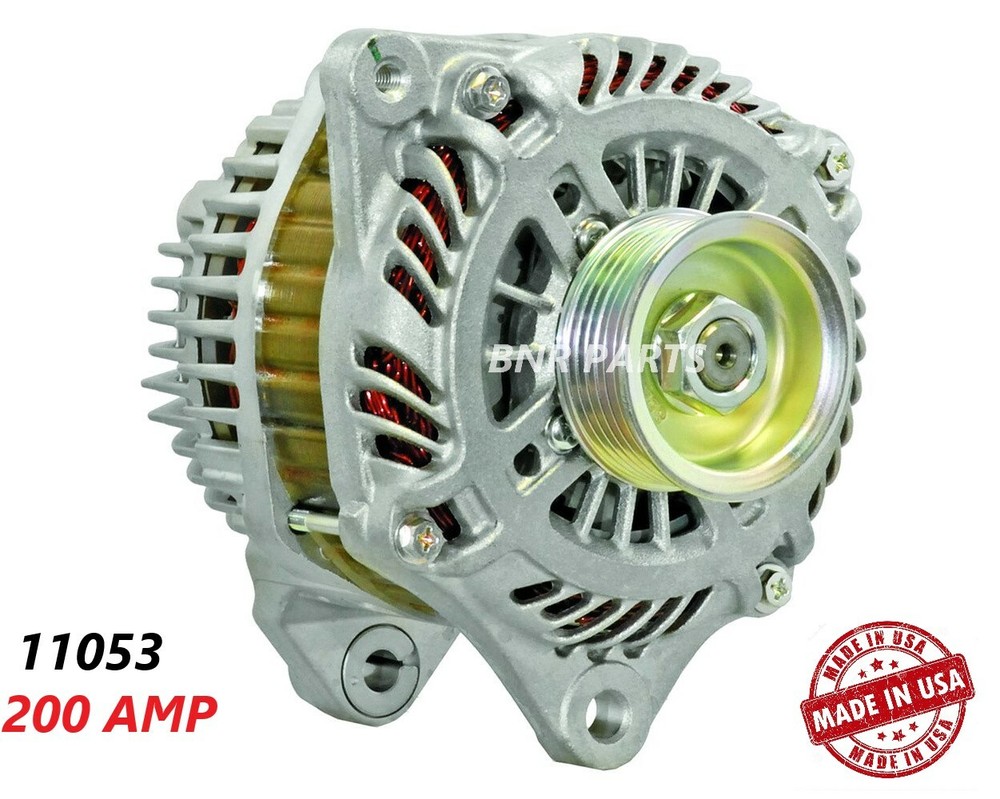 200 AMP 11053 Alternator Mitsubishi Lancer Evolution High Output NEW