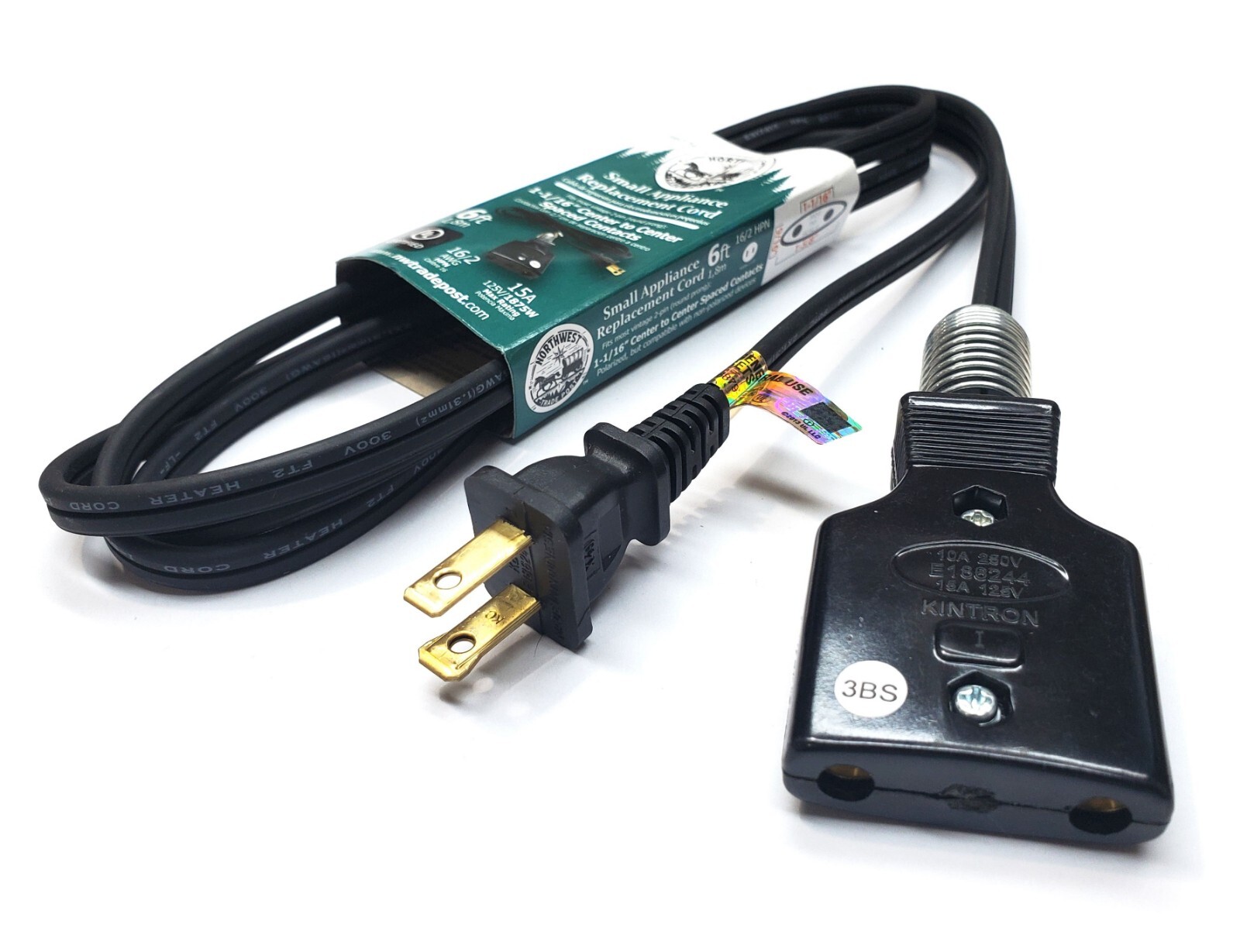 AC Power Cord for Westinghouse Roaster Oven Model RO-91 RD-414 RO-915 RO-5411-1+