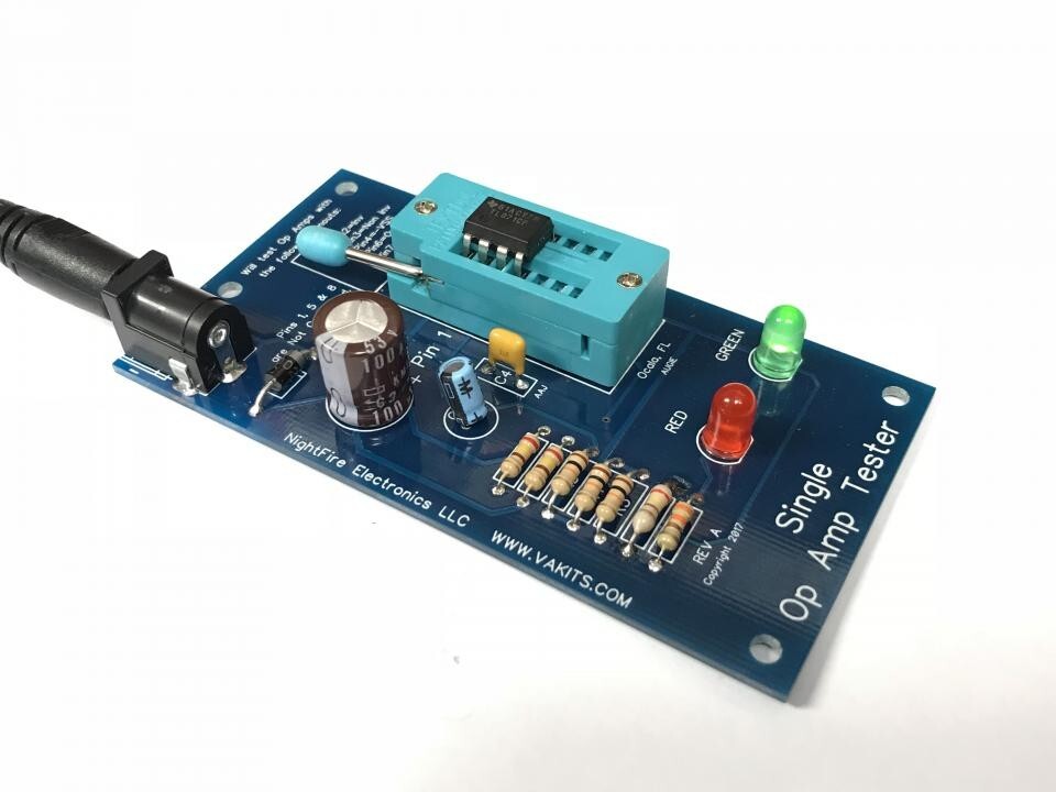 Single Op Amp Tester Kit