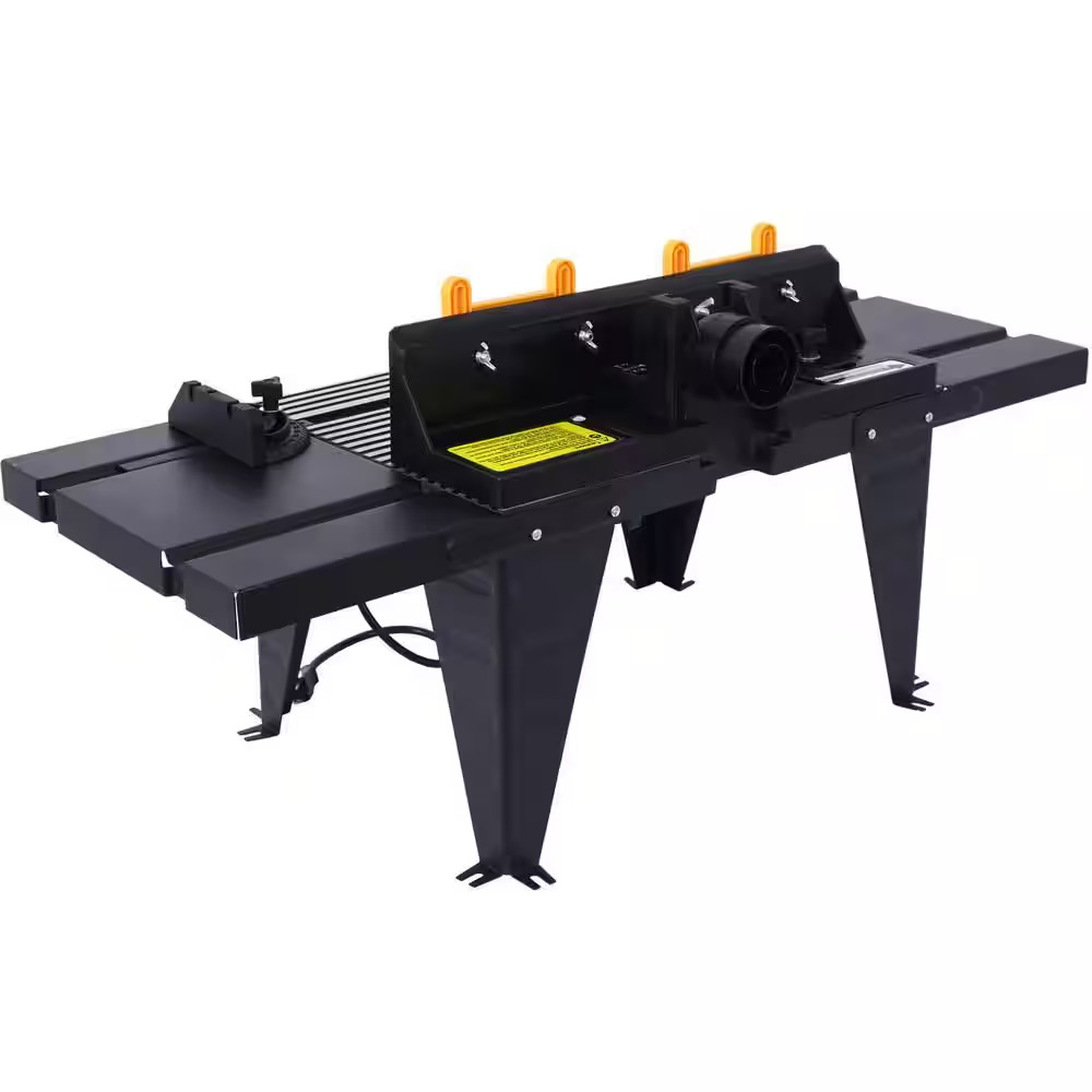 Electric Benchtop Router Table Wood Working Tool, Black