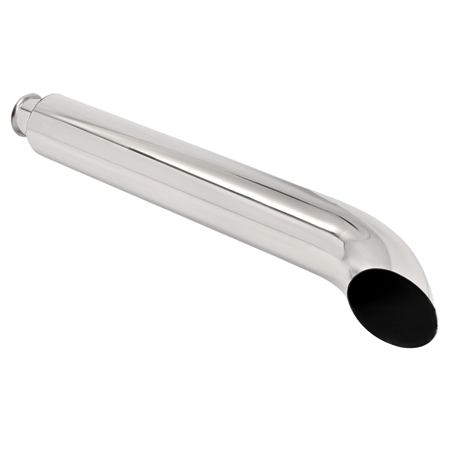 1 X Silvery Polishing Exhaust Pipe For John Deere 3010 3020 4010 4020 Tractor