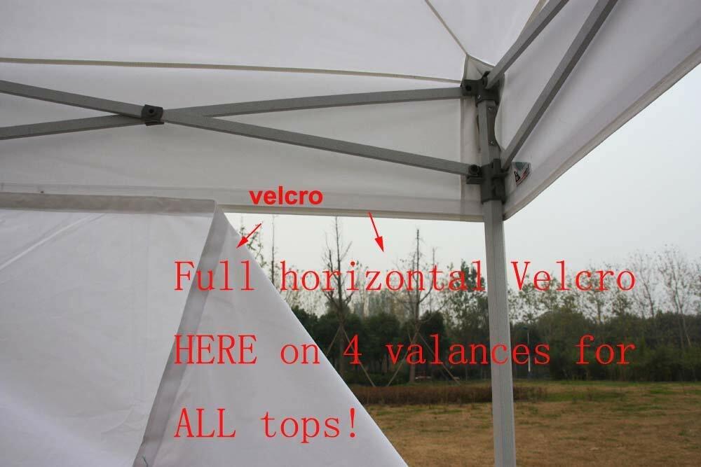 10x20Ft Enclosure Side Zipper End Walls Kit，4 Walls ONLY,NOT Including Frame/TOP