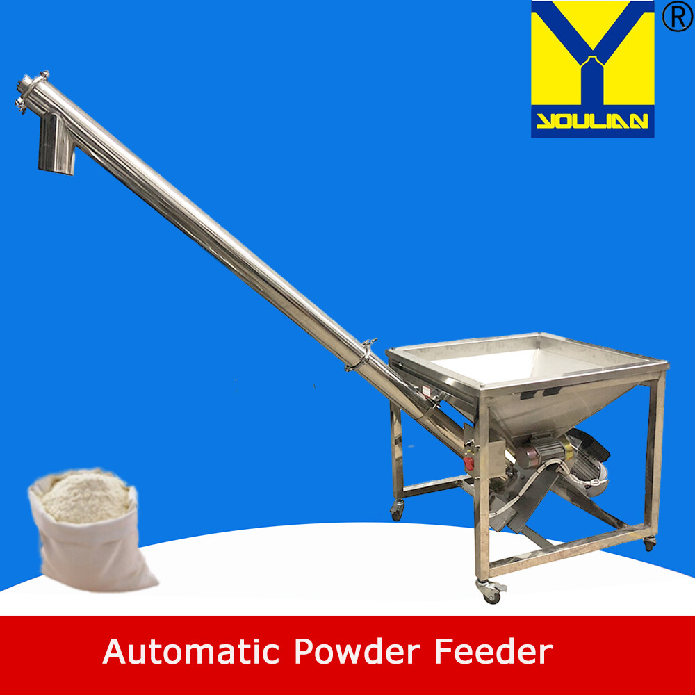 DS-3 Automatic Flour Feeding Machine Flour Auger Screw Feeder Elevator SUS304