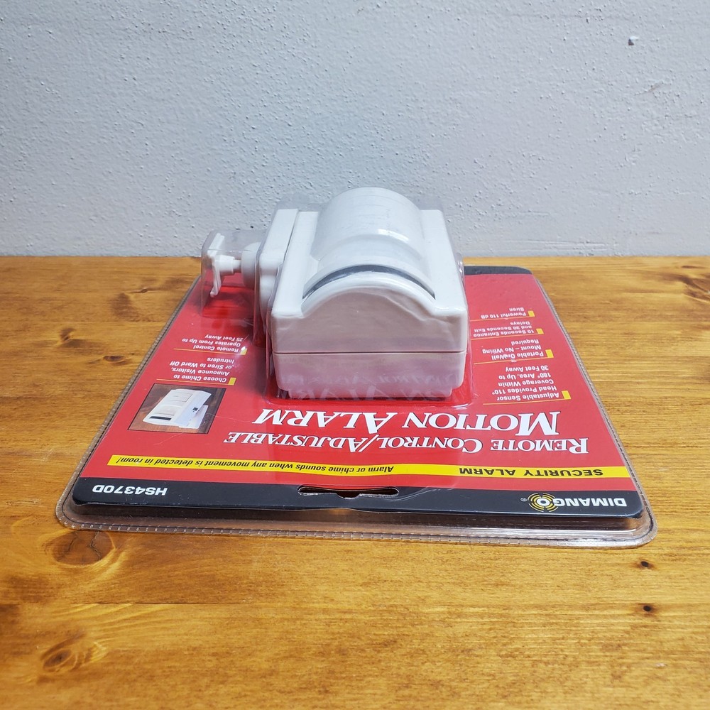 DIMANGO Wireless Remote Control Adjustable MOTION ALARM HS4370D