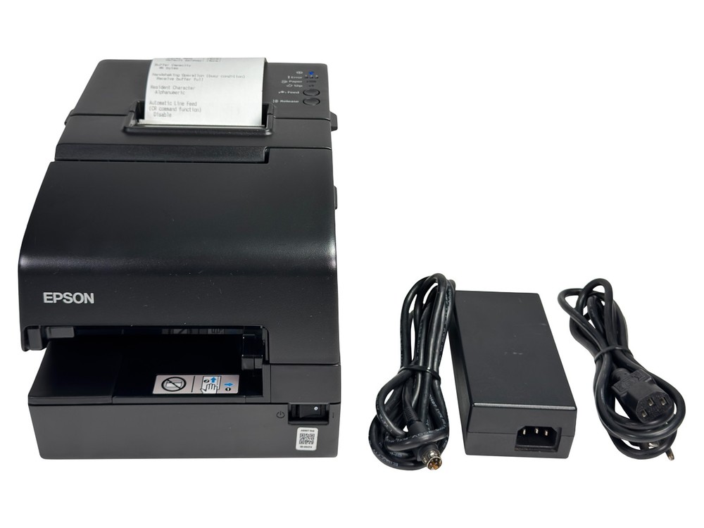 Epson TM-H6000V Multi-function POS Compact Receipt Printer USB Ethernet Endorser