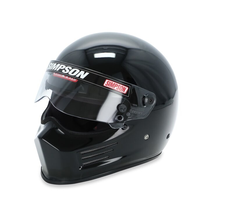 Simpson Racing 7200042 Snell SA2020 - Bandit Racing Helmet - XL - Black