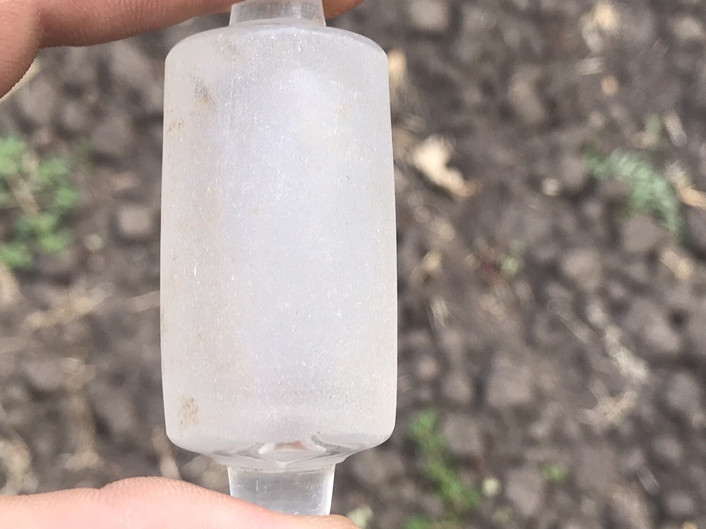 Antique Roller from glass 1800-1900s