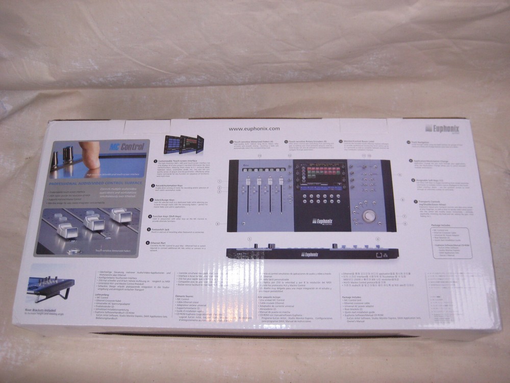 Avid / Euphonix MC Control Editing / Sound , Video Controller /Eucon/Pro-Tools