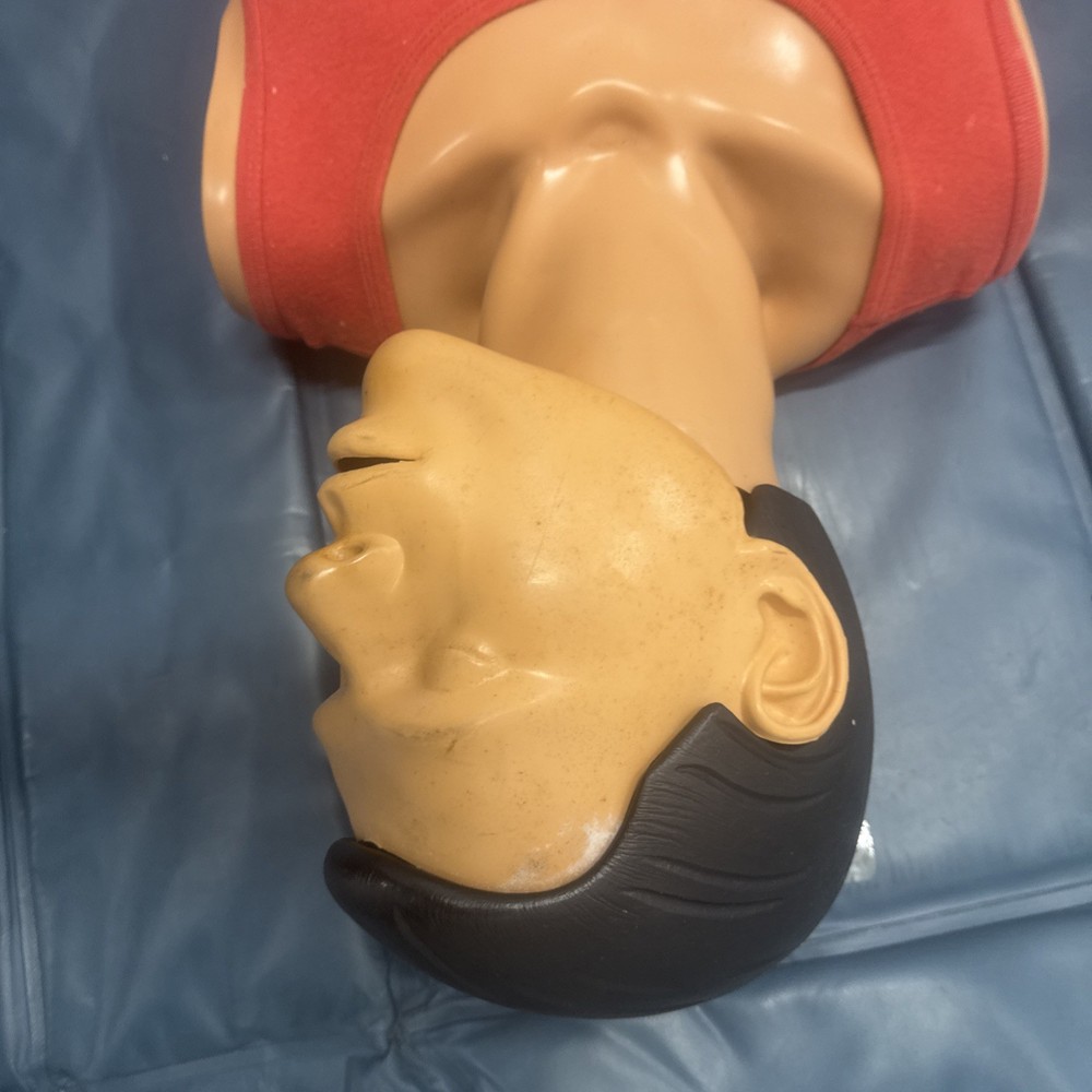 Ambu Man CPR Training Manikin Dummy W/ Case